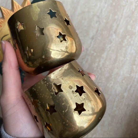 Celestial Stash Box and Votive Candle Holder set - Picture 5 of 5